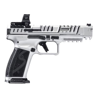 Sfx Rival-S 9mm Luger Semi-Auto Handgun With Mo2 Sight - Sfx Rival-S 9mm Luger 5'''' Bbl (2)18rd Mags Stainless W/Mo2