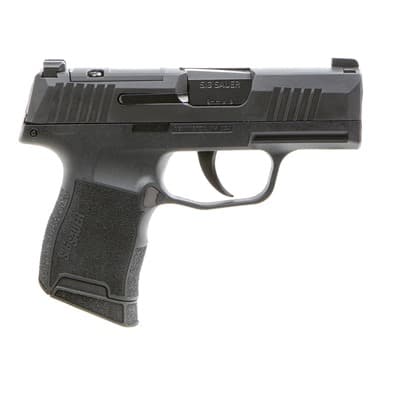 P365 Nitron Micro-Compact 9mm Luger Optic Ready Semiauto Handgun - P365 Micro-Compact 9mm Luger 3.1'''' Bbl (2)10rd Ns Striker Blk