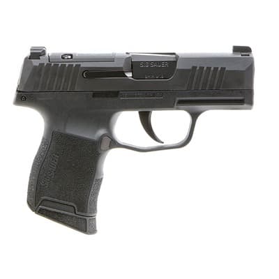P365 Nitron Micro-Compact 9mm Luger Optic Ready Semiauto Handgun - P365 Micro-Compact 9mm Luger 3.1'''' Bbl (2)10rd Ms Striker Blk