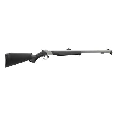Wolf V2 50cal Muzzleloader - Wolf V2 50 Caliber 24'''' Bbl W/ Fiber Optic Sight Black