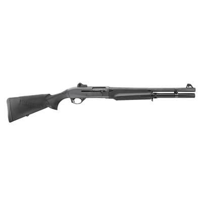 M2 Tactical 12 Gauge Semi-Auto Shotgun W/Comfortech(R) Stock - M2 Tactical 12ga 18.5'''' Bbl 7rd Ghost Ring Comfortech Stock