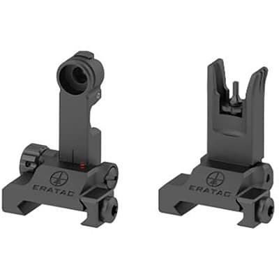 Backup Front And Rear Sights For Ar-15 Rifle - Backup Front & Rear Sight For Ar15 Type Rifles W/Picatinny
