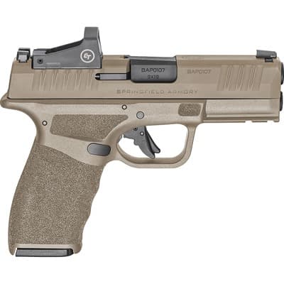 Hellcat Pro Osp 9mm Luger Semi-Auto Handgun - Hellcat Pro 9mm Luger 3.7'''' Bbl (2)15rd Fde W/Ct 1500 Red Dot