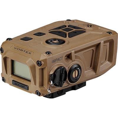 Vortex Optics Impact 4000 Ballistic Rail-Mounted Laser Rangefinder - Impact 4000 Ballistic Rail-Mounted Laser Rangefinder Tan