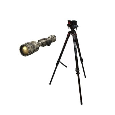 2.5-25x Thor 640x480 Thermal Scopes W/ Deathgrip Tripod - 2.5-25x Thor 4 640x480 Thermal Elemants Terra W/ Dg Tripod