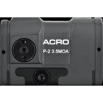 Acro P-2 Red Dot Reflex Sight 3.5 Moa - Acro P-2 3.5 Moa Red Dot Reflex Sight Sniper Gray