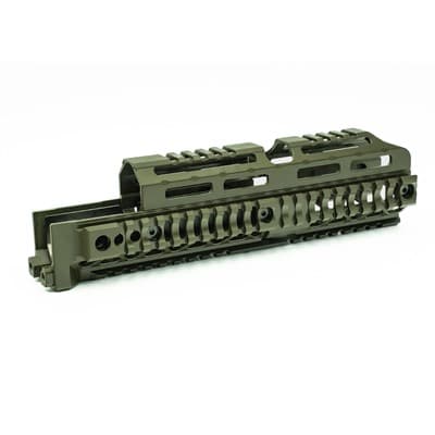 Ak Alpha Series Quad Rail Handguards - Ak Alpha Series Quad Rail Handguard 10.0'''' - Odg
