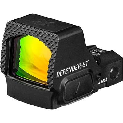 Defender-St Micro Red Dot - Defender-St 3 Moa Mrds Micro Red Dot Black