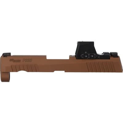 Slide Assembly W/Romeo-X Pro Sight For Sig Sauer(R) P32o X-Series - Slide Assembly P320x 3.9'''' 9mm Luger W/Romeo-X Sight Coyote