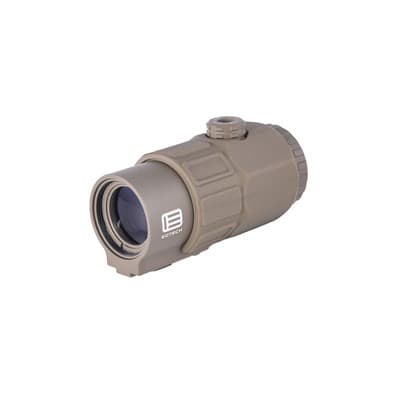 G45 5x Magnifier - G45 5x Magnifier W/Qd Switch-To-Side Mount Tan
