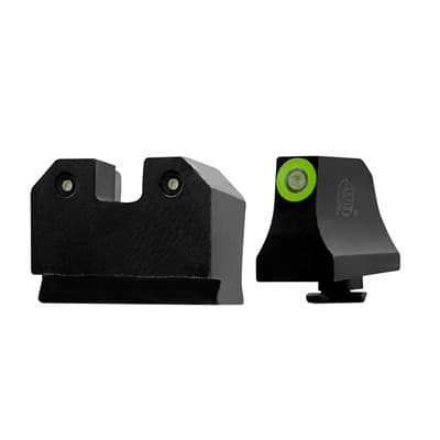 R3d Suppressor Height Night Sights For Glock 17/19/22/38 - R3d Night Sights Suppressor Height For Glock 17/19/38 Green