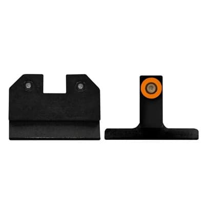 R3d Suppressor Height Night Sights For Hk Vp9 - R3d Night Sight Suppressor For Hk Vp9 Optics Ready Orange