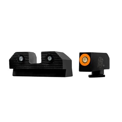 R3d 2.0 Night Sights For Glock 17/19/27 - R3d 2.0 Night Sights Standard Height Glock17/19/22/24 Orange