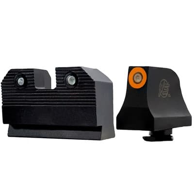 R3d 2.0 Suppressor Height Night Sights For Glock 21/29/30 - R3d 2.0 Optic/Suppressor For Glock 20/30s/37/41 Orange