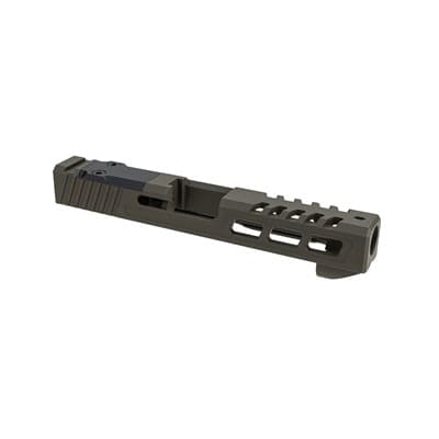 Zps.2 Slide 9mm Luger Optics Ready For Glock(R) 48/43x - Zps.2 Slide Glock 48/43x 9mm Luger Optic Ready Od Green