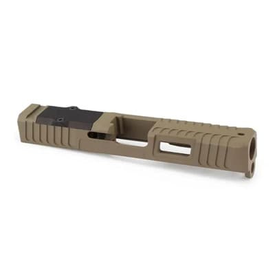 Zps.1 Slide 9mm Luger Optics Ready For Glock(R) 19 Gen 3 - Zps.1 Slide Glock 19 Gen 3 9mm Luger Optic Ready Fde
