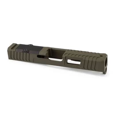 Zps.1 Slide 9mm Luger Optics Ready For Glock(R) 19 Gen 3 - Zps.1 Slide Glock 19 Gen 3 9mm Luger Optic Ready Od Green
