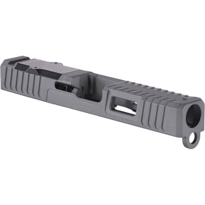 Zps.1 Slide 9mm Luger Optics Ready For Glock(R) 19 Gen 3 - Zps.1 Slide Glock 19 Gen 3 9mm Luger Optic Ready Sniper Gray