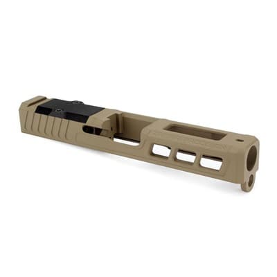 Zps.3 Slide 9mm Luger Optics Ready For Glock(R) 19 Gen 3 - Zps.3 Slide Glock 19 Gen 3 9mm Luger Optic Ready Fde