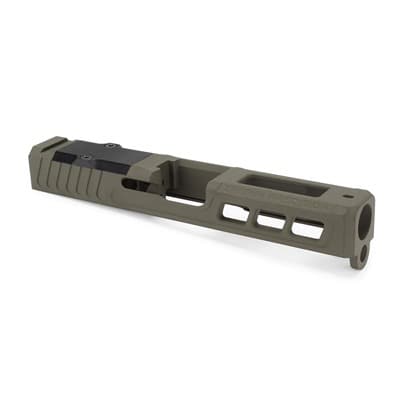 Zps.3 Slide 9mm Luger Optics Ready For Glock(R) 19 Gen 3 - Zps.3 Slide Glock 19 Gen 3 9mm Luger Optic Ready Od Green