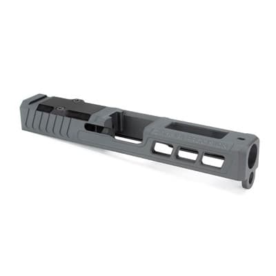 Zps.3 Slide 9mm Luger Optics Ready For Glock(R) 19 Gen 3 - Zps.3 Slide Glock 19 Gen 3 9mm Luger Optic Ready Sniper Gray