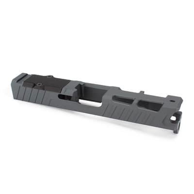 Zps.4 Slide 9mm Luger Optics Ready For Glock(R) 19 Gen 3 - Zps.4 Slide Glock 19 Gen 3 9mm Luger Optic Ready Sniper Gray