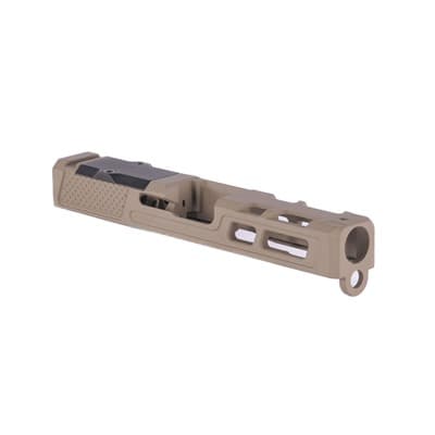 Zps.5 Slide 9mm Luger Optics Ready For Glock(R) 19 Gen 3 - Zps.5 Slide Glock 19 Gen 3 9mm Luger Optic Ready Fde
