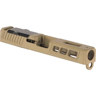 Zps.6 Slide 9mm Luger Optics Ready For Glock(R) 19 Gen 3 - Zps.5 Slide Glock 19 Gen 3 9mm Luger Optic Ready Fde