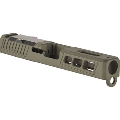 Zps.6 Slide 9mm Luger Optics Ready For Glock(R) 19 Gen 3 - Zps.5 Slide Glock 19 Gen 3 9mm Luger Optic Ready Od Green