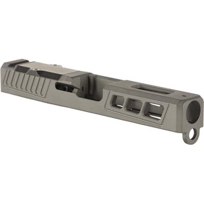 Zps.6 Slide 9mm Luger Optics Ready For Glock(R) 19 Gen 3 - Zps.5 Slide Glock 19 Gen 3 9mm Luger Optic Ready Sniper Gray