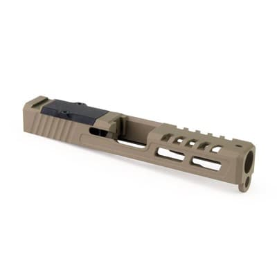 Zps.2 Slide 9mm Luger Optics Ready For Glock(R) 17 Gen 3 - Zps.2 Slide Glock 17 Gen 3 9mm Luger Optic Ready Fde
