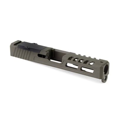 Zps.2 Slide 9mm Luger Optics Ready For Glock(R) 17 Gen 3 - Zps.2 Slide Glock 17 Gen 3 9mm Luger Optic Ready Od Green