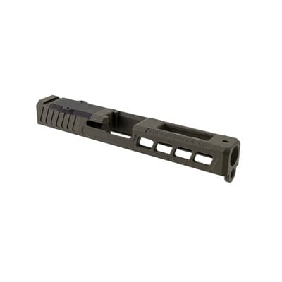 Zps.3 Slide 9mm Luger Optics Ready For Glock(R) 17 Gen 3 - Zps.3 Slide Glock 17 Gen 3 9mm Luger Optic Ready Od Green