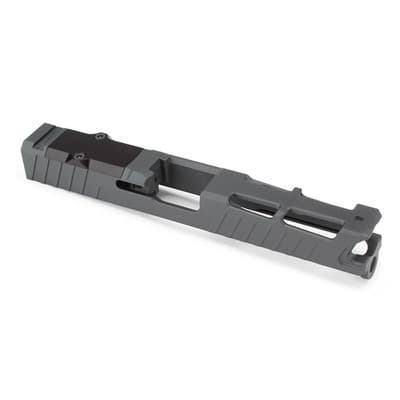 Zps.4 Slide 9mm Luger Optics Ready For Glock(R) 17 Gen 3 - Zps.4 Slide Glock 17 Gen 3 9mm Luger Optic Ready Sniper Gray