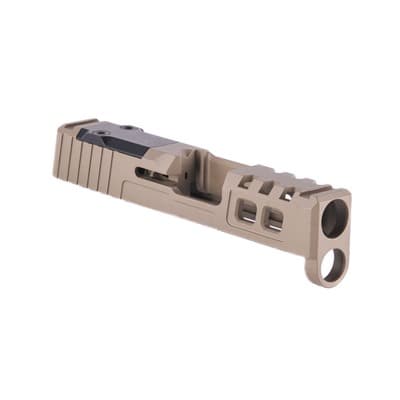 Zps.2 Slide 9mm Luger Optics Ready For Springfield(R) Hellcat - Zps.2 Slide Sa Hellcat 9mm Luger Optic Cut Flat Dark Earth