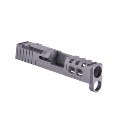 Zps.2 Slide 9mm Luger Optics Ready For Springfield(R) Hellcat - Zps.2 Slide Sa Hellcat 9mm Luger Optic Cut Sniper Gray