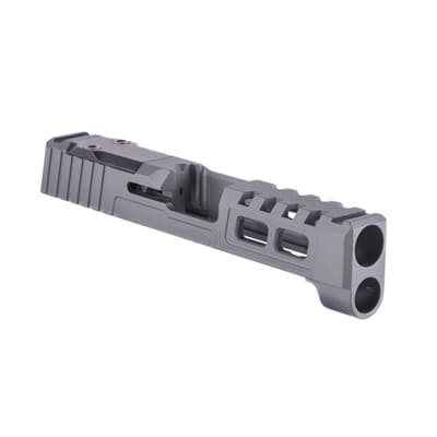 Zps.2 Slide 9mm Luger Optics Rdy For Springfield(R) Hellcat Pro - Zps.2 Slide Sa Hellcat Pro 9mm Luger Optic Cut Sniper Gray