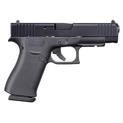 48 9mm Luger Semi-Auto Handgun W/Front Rails - Glock 48 9mm Luger 4.17'''' Bbl (2)10rd W/Front Rail Black At
