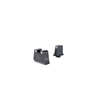 Suppressor/Optic Height Sight Set For Slim Frame Glocks - Suppressor/Optic Height Sight Set White/Tritium Slim Glocks