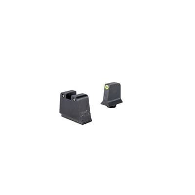 Suppressor/Optic Height Sight Set For Slim Frame Glocks - Suppressor/Optic Height Sight Set Yellow/Tritium Slim Glocks