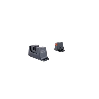 Suppressor/Optic Height Sight Set For S&W M&P M2.0 - Suppressor/Optic Height Sight Set Orange/Black M&P M2.0