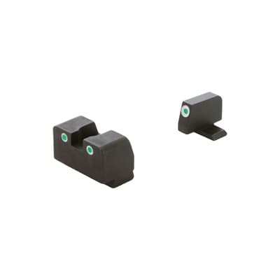 Optic Compatible Tritium Sight Set For Sig Sauer(R) - Optic Compatible Trit Sight Set .350''''f/.423''''r For Sig Sauer