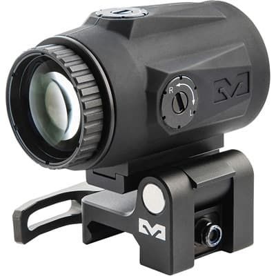 Mmx3 X3 Micro Magnifier - Mmx3 3x Micro Magnifier W/Quick Flip Mount Black