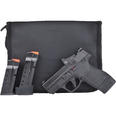 M&P9 Shield Plus Or 9mm Semi-Auto Handgun W/Cts-1500 Red Dot - M&P9 Shield Plus Or 9mm 3.1''''bbl (1)10rd & (2)15rd W/Cts-1500
