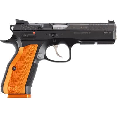 Shadow 2 Orange Optic Ready 9mm Luger Semi-Auto Handgun - Shadow 2 Orange Or 9mm Luger 4.89'''' Bbl (3)17rd Orange/Black