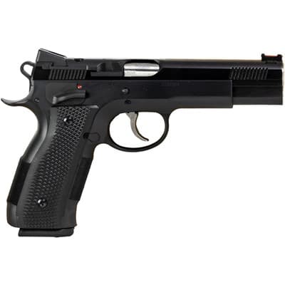 Czc A01-Sd Optic Ready 9mm Luger Semi-Auto Handgun - Czc A01-Sd Or 9mm Luger 5'''' Bbl (2)19rd Mags Black