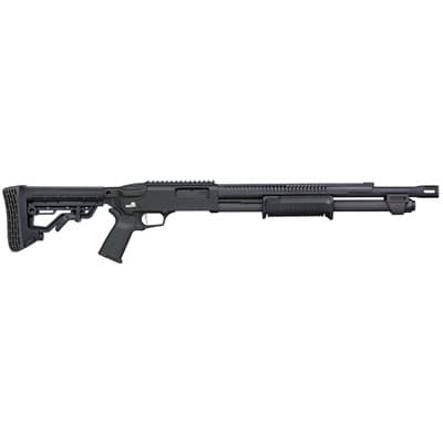 590r 12 Gauge Pump Shotgun - 590r 12 Gauge 18.5'''' Bbl 7 Round Black W/Picatinny Rail Black