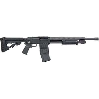 590rm 12 Gauge Pump Shotgun - 590rm 12 Gauge 18.5'''' Bbl (1)10rd Mag Black W/Picatinny Rail