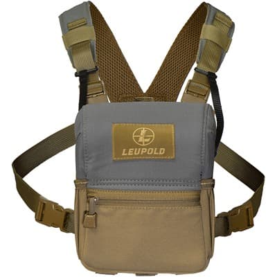 Enclosed Binocular Harness - Enclosed Binocular Harness Magnetic Tan/Gray