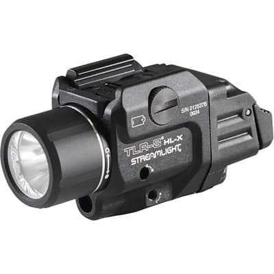 Tlr-8 Hl-X Sub Tactical Light W/Red Laser - Tlr-8 Hl-X Rail Mount Tactical Light W/Red Laser Black